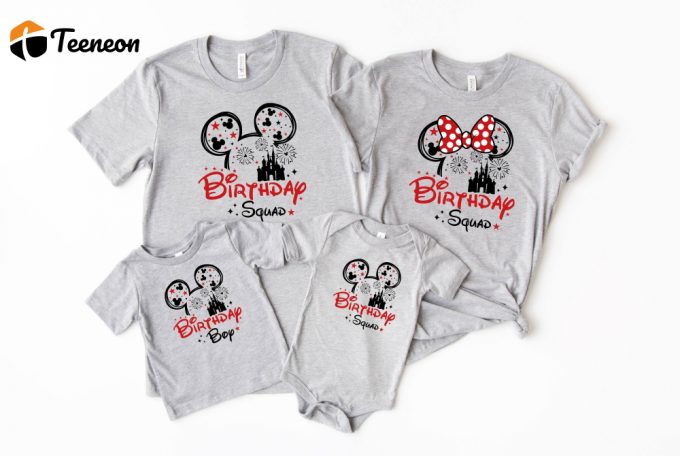 Disney Birthday Shirts: Personalized Tees For Family Celebrations &Amp;Amp; Custom Disney Trip Shirt 1