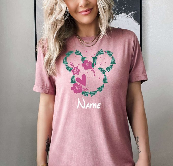 Personalized Disney T-Shirt, Mickey Mouse Shirt, Heart Shirt, Love Shirt, Christmas Shirt, Valentine Shirt, Family Vacation Shirt, Gift Tee 3