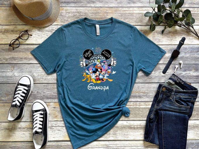 Custom Personalized Disney Trip Shirt Mickey &Amp; Friends Retro Vibes Tees - Perfect Family Vacation &Amp; Holiday Attire! 2