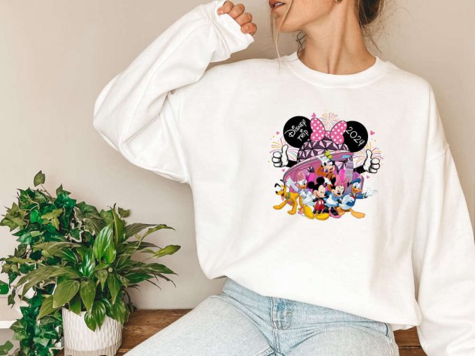 Custom Personalized Disney Trip Shirt Mickey &Amp; Friends Retro Vibes Tees - Perfect Family Vacation &Amp; Holiday Attire! 3