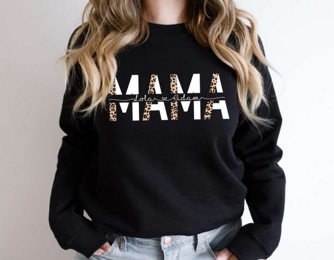 Personalized Mom Shirt With Kids Names - Customized Shirt For Mom 2