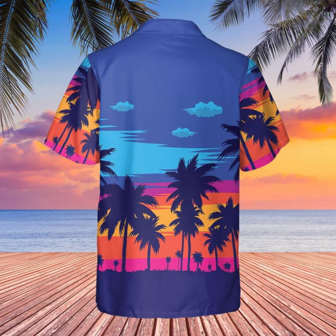 Personalized Photo Hawaiian Shirt, Couple Hawaiian Shirt, Custom Photo Shirt, Tropical Pattern Shirt, Hawaii Travel Shirt, Honeymoon Shirts 2