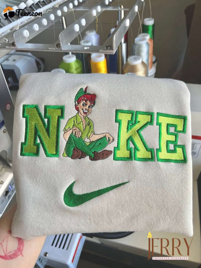 Peter Pan Disney Nike Embroidered Sweatshirt 1