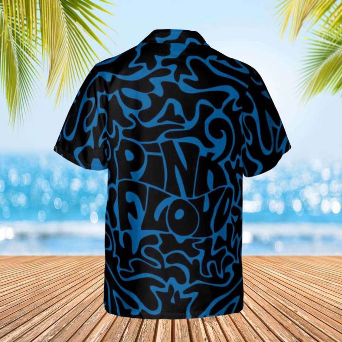 Pink Floyd Logo Cosmic Psychedelic Art Hawaiian Shirt Gift For Men Women 2