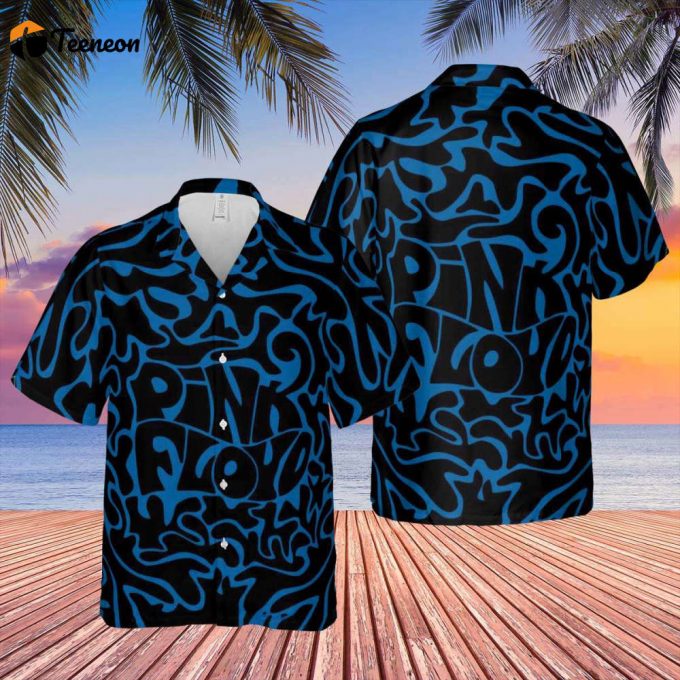 Pink Floyd Logo Cosmic Psychedelic Art Hawaiian Shirt Gift For Men Women 1