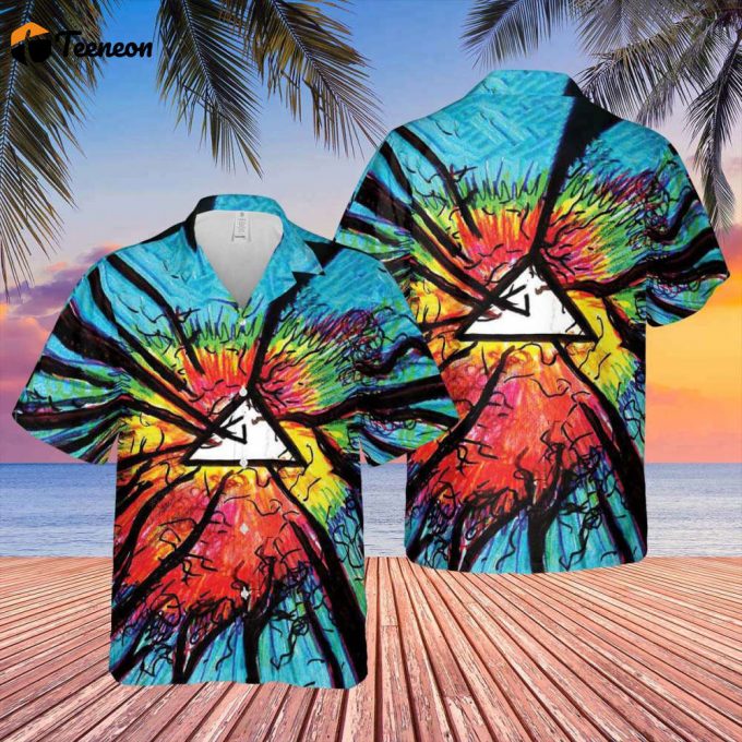 Pink Floyd Psychedelic Hawaiian Shirt Gift For Men Women 1
