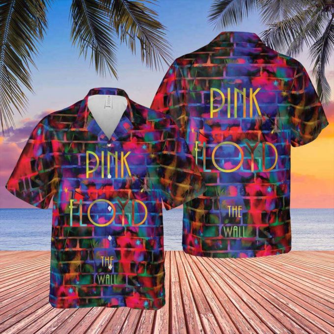Pink Floyd The Wall Water Painting Hawaiian Shirt Gift For Men Women 2