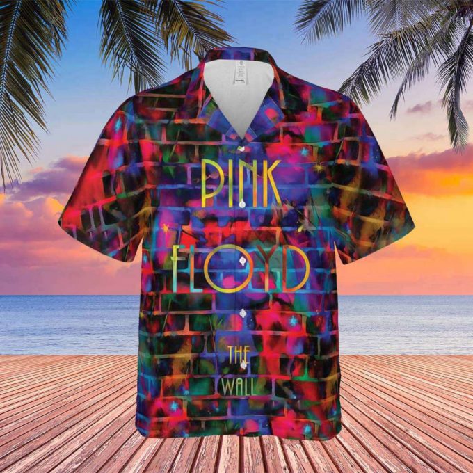 Pink Floyd The Wall Water Painting Hawaiian Shirt Gift For Men Women 3