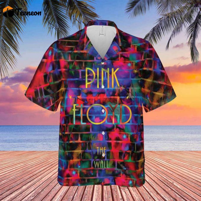 Pink Floyd The Wall Water Painting Hawaiian Shirt Gift For Men Women 1