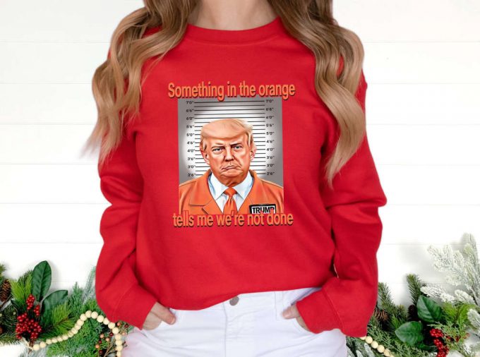 Donald Trump Jail Sweatshirt: Support Social Activism &Amp; Political Statement With This Liberal Shirt &Amp; Republican Sweatshirt Trump For Prison Mug Shot 2