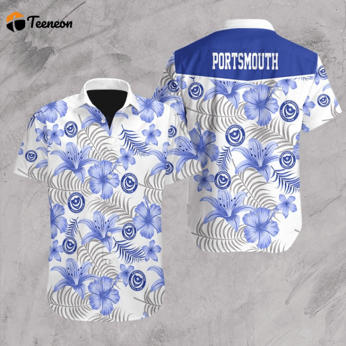 Portsmouth Fc Hawaii Shirt, Best Gift For Men And Women 1