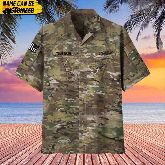 Premium Personalised Us Veteran Hawaii Shirt For Men And Women 1