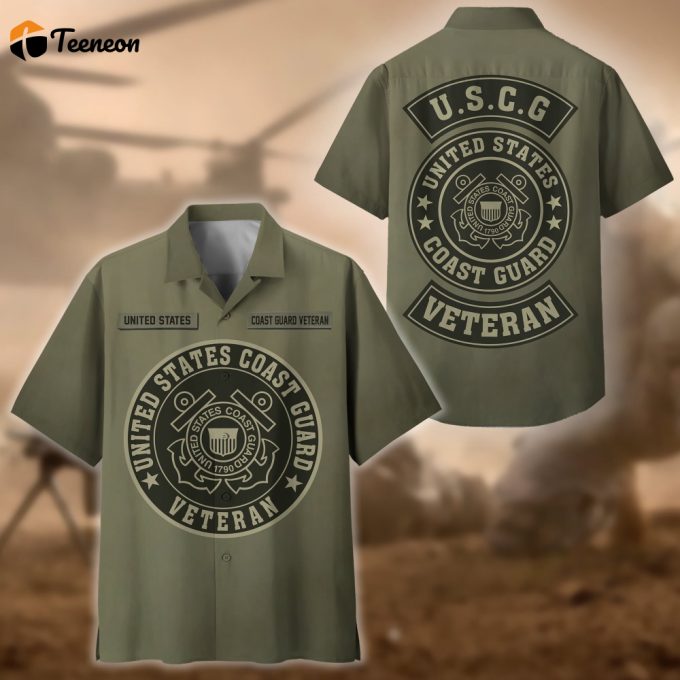 Premium Proudly Served Us Veteran Hawaii Shirt For Men And Women 1