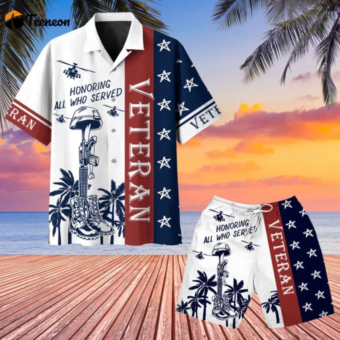 Premium U.s Veteran Hawaii Shirt Gift For Men And Women 1