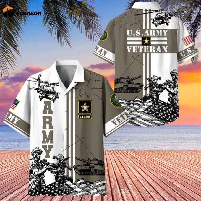Premium Us Army Blackhawk Helicopter Hawaii Shirt For Men And Women 1