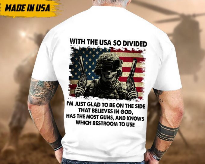 Proudly Served Veteran Shirt, Veteran Day, Gift For Veteran, Jesus Christ Shirt, I'M Just Glad To Be On The Side That Believes In God 2