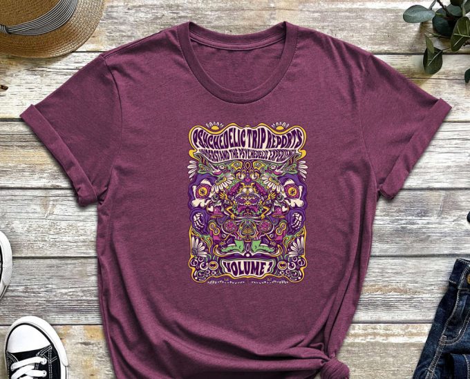 Psychedelic Trips Report Shirt, Drugs Shirt, Lucid Dreaming Shirt, Mushroom Shirt, Psychedelic Shirt 3