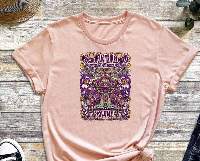 Psychedelic Trips Report Shirt, Drugs Shirt, Lucid Dreaming Shirt, Mushroom Shirt, Psychedelic Shirt 4