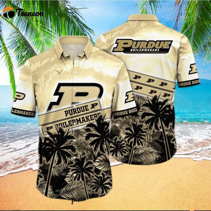 Purdue Boilermakers Hawaii Shirt, Best Gift For Men And Women 1