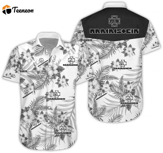 Rammstein Hawaii Shirt, Best Gift For Men And Women 1