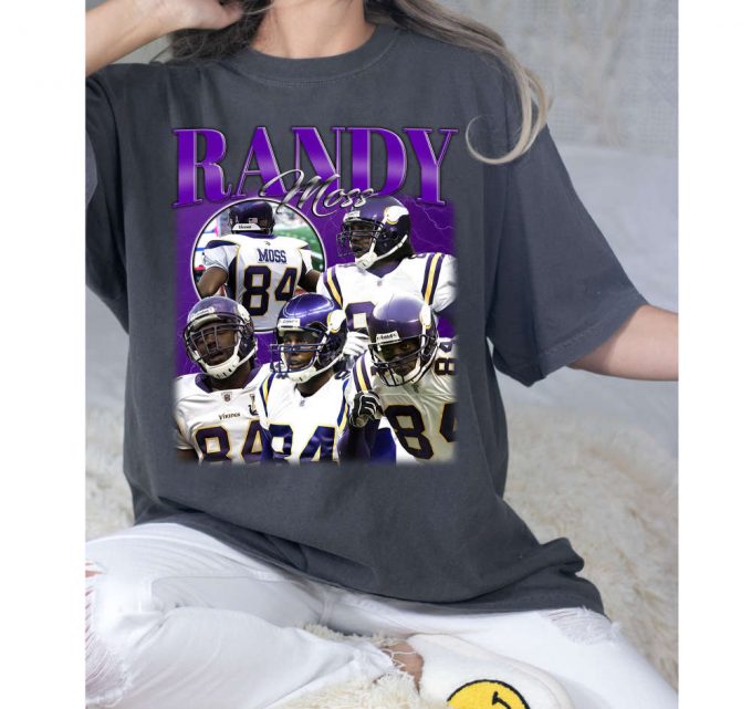 Randy Moss T-Shirt, Randy Moss T-Shirt, Randy Moss Unisex, Unisex T-Shirt, Hip Hop Graphic, Trendy T-Shirt, Retro T-Shirt 3