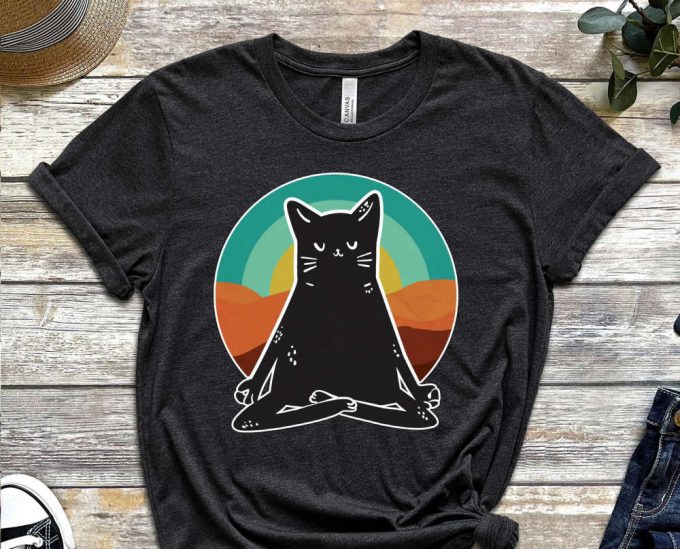 Relaxing Cat Shirt, Cool Cat Shirt, Cat Tee, Cats Never Dies Shirt, Cute Kitty Shirt Funny Cat Shirt, Kitten Shirt, Cat Lover Shirt 4