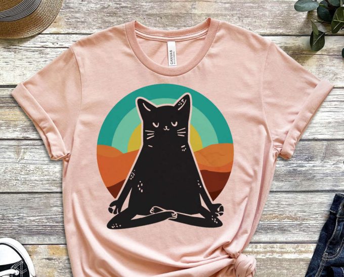 Relaxing Cat Shirt, Cool Cat Shirt, Cat Tee, Cats Never Dies Shirt, Cute Kitty Shirt Funny Cat Shirt, Kitten Shirt, Cat Lover Shirt 5