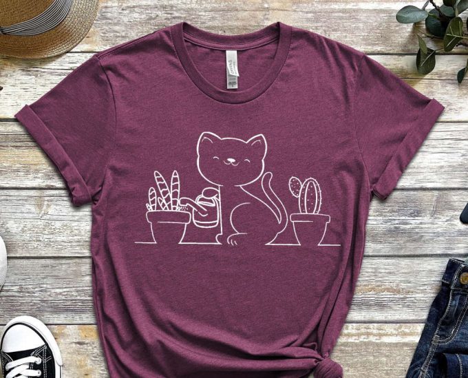 Relaxing Cat Shirt, Cool Cat Shirt, Cat Tee, Cats Never Dies Shirt, Cute Kitty Shirt Funny Cat Shirt, Kitten Shirt, Cat Lover Shirt 2