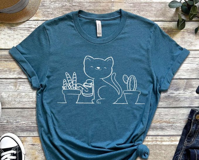 Relaxing Cat Shirt, Cool Cat Shirt, Cat Tee, Cats Never Dies Shirt, Cute Kitty Shirt Funny Cat Shirt, Kitten Shirt, Cat Lover Shirt 5