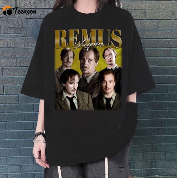 Remus Lupin T-Shirt, Remus Lupin T-Shirt, Remus Lupin Unisex, Unisex T-Shirt, Hip Hop Graphic, Trendy T-Shirt, Retro T-Shirt 1