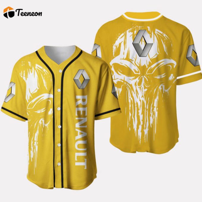 Renault Baseball Jersey Gift For Men And Women 1