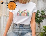 Retro Floral Auntie Shirt, Mama Floral Shirt, Mom Shirt for Mom for Mother’s Day, Mama T-shirt, Shirt for Mom for Mother’s Day, Mama T-Shirt