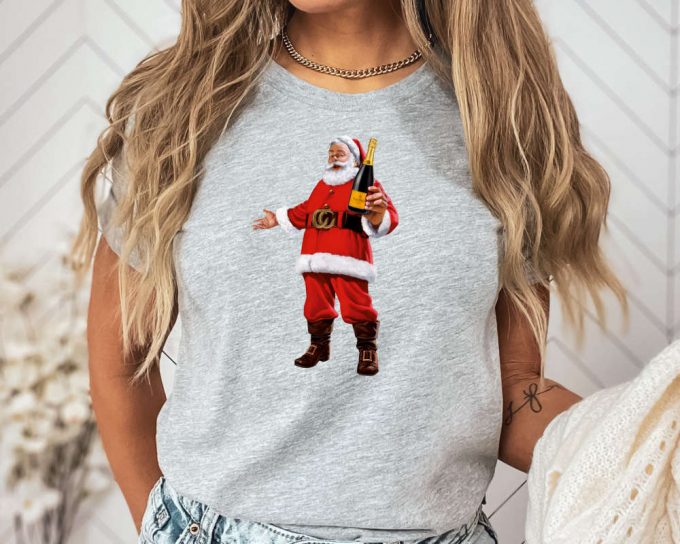 Retro Christmas Santa Shirt: Vintage Santa Claus Tee For Xmas Gift 3