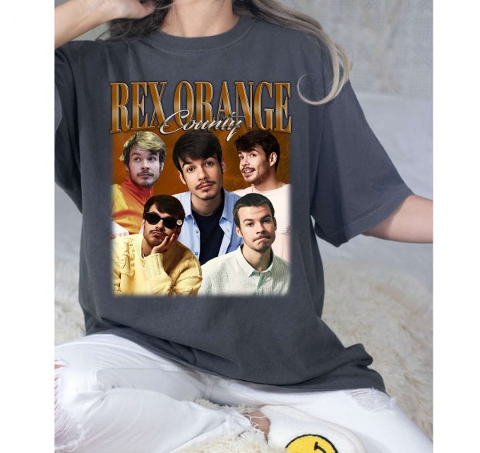 Rex Orange County T-Shirt, Rex Orange County T-Shirt, Rex Orange County Unisex, Unisex T-Shirt, Hip Hop Graphic, Trendy T-Shirt 3