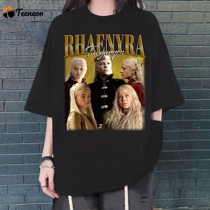 Rhaenyra Targaryen T-Shirt, Rhaenyra Targaryen T-Shirt, Rhaenyra Targaryen Unisex, Unisex T-Shirt, Hip Hop Graphic, Trendy T-Shirt 1