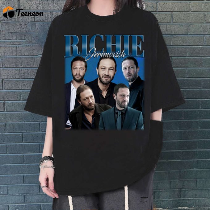 Richie Jerimovich T-Shirt, Richie Jerimovich T-Shirt, Richie Jerimovich Unisex, Unisex T-Shirt, Hip Hop Graphic, Trendy T-Shirt 1