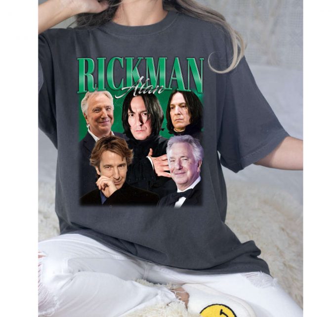 Rickman Alan T-Shirt, Rickman Alan T-Shirt, Rickman Alan Unisex, Unisex T-Shirt, Hip Hop Graphic, Trendy T-Shirt, Retro T-Shirt 2