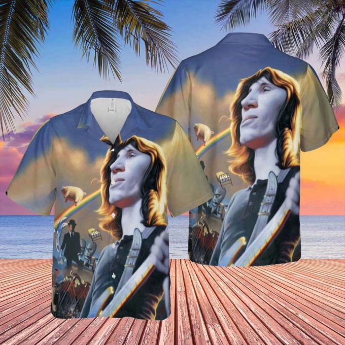 Roger Waters Album Cover Painting Hawaiian Pink Floyd Shirt Gift For Men Women 2
