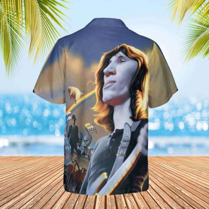 Roger Waters Album Cover Painting Hawaiian Pink Floyd Shirt Gift For Men Women 3