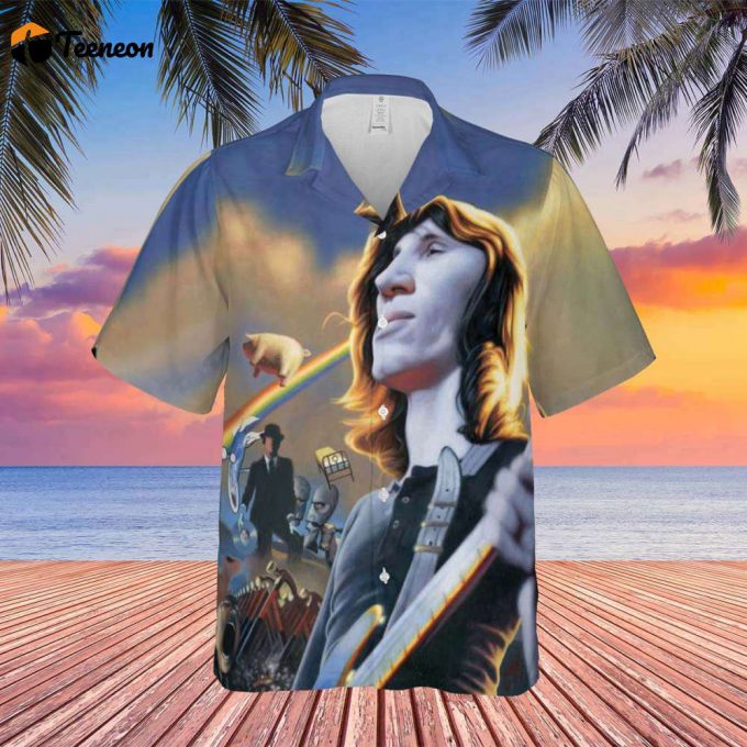 Roger Waters Album Cover Painting Hawaiian Pink Floyd Shirt Gift For Men Women 1