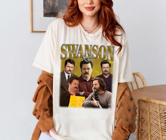 Ron Swanson T-Shirt, Ron Swanson T-Shirt, Ron Swanson Unisex, Unisex T-Shirt, Hip Hop Graphic, Trendy T-Shirt, Retro T-Shirt 2