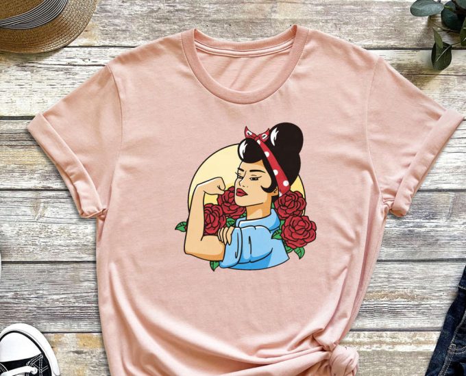 Rosie The Riveter Shirt, Strong Women Shirt, We Can Do It Shirt, Girl Power Shirt, American Shirt, Feminist Gift, Woman Empowerment Shirt 3
