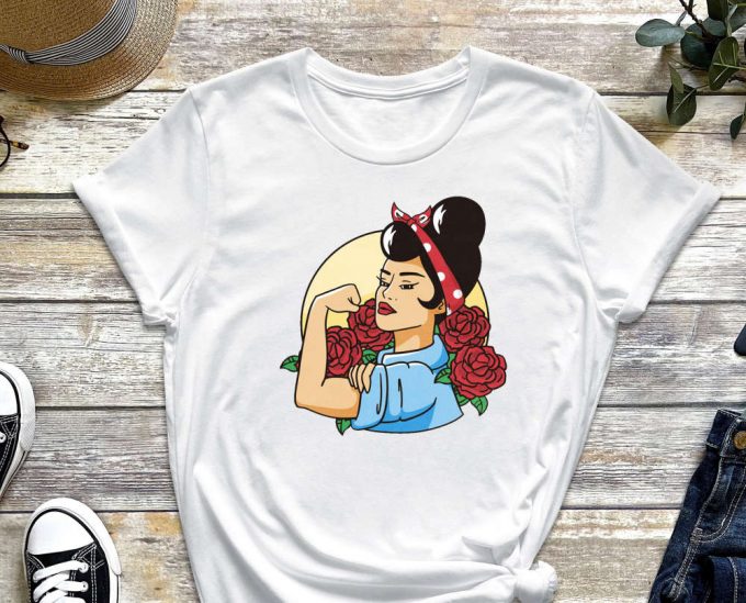 Rosie The Riveter Shirt, Strong Women Shirt, We Can Do It Shirt, Girl Power Shirt, American Shirt, Feminist Gift, Woman Empowerment Shirt 5