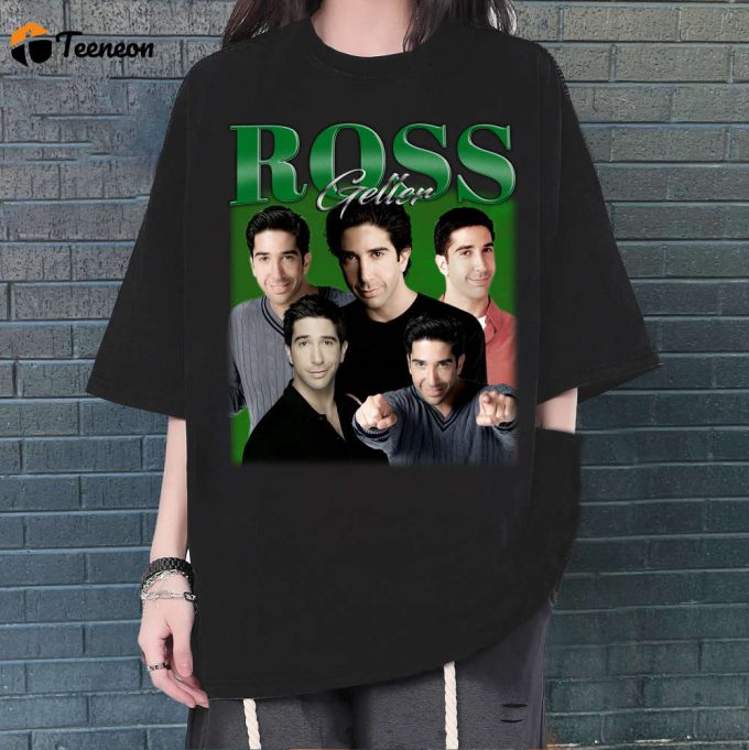 Ross Geller T-Shirt, Ross Geller T-Shirt, Ross Geller Unisex, Unisex T-Shirt, Hip Hop Graphic, Trendy T-Shirt, Retro T-Shirt 1