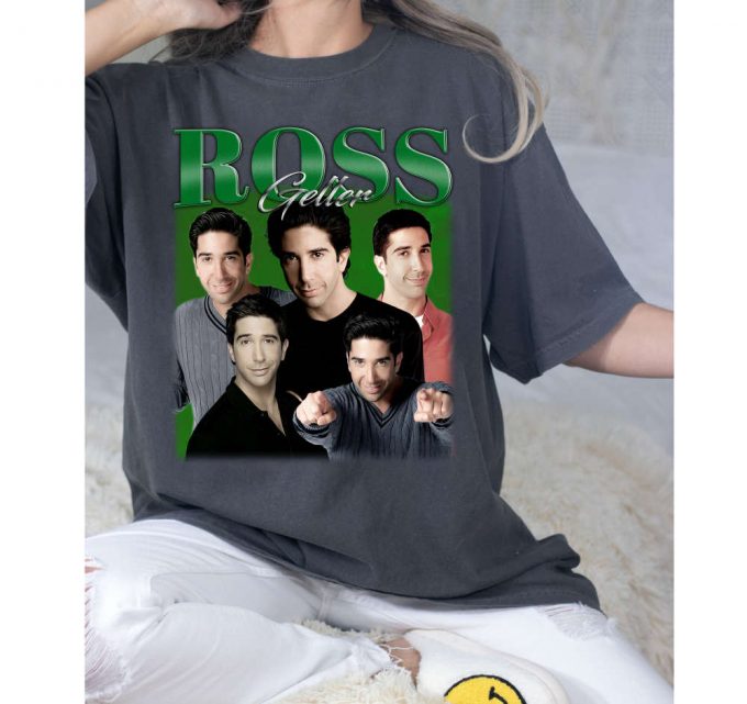 Ross Geller T-Shirt, Ross Geller T-Shirt, Ross Geller Unisex, Unisex T-Shirt, Hip Hop Graphic, Trendy T-Shirt, Retro T-Shirt 3