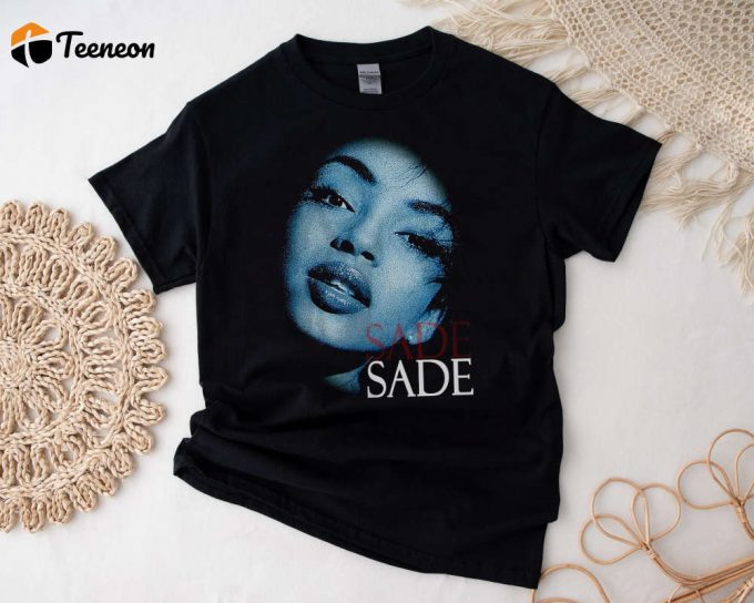 Sade Face Soulful Jazz Shirt, Retro Sade Shirt, Sade Fan Gift Unisex T-Shirt, Sade Tour Shirt, Sade Shirt Gift For Men Women Unisex Tshirt 1
