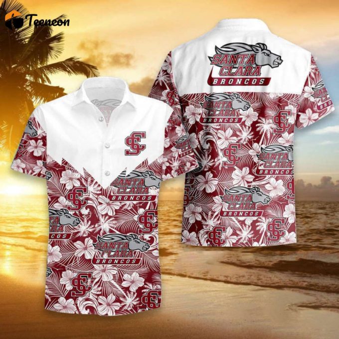 Santa Clara Broncos Hawaii Shirt, Best Gift For Men And Women 1