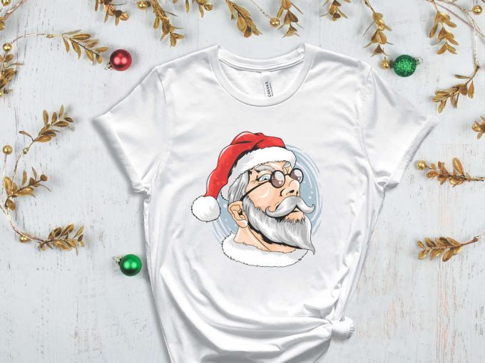 Santa T-Shirt, Cool Santa Shirt, Christmas Vibes, Happy New Year, Merry Christmas Shirt, Funny Christmas Shirt, Christmas Gift 6