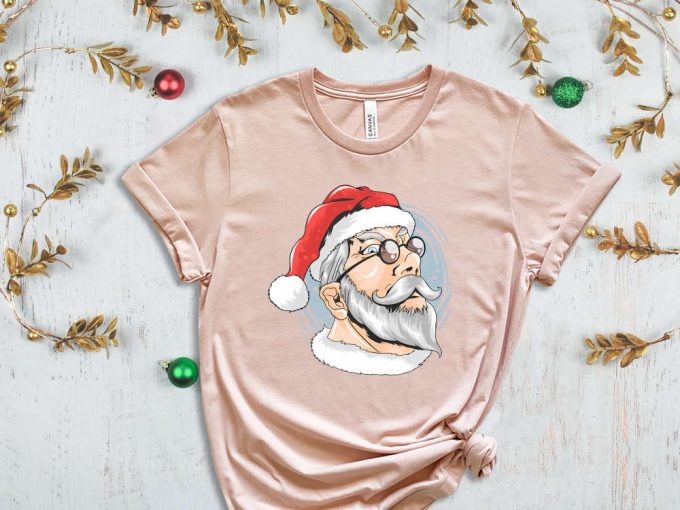 Santa T-Shirt, Cool Santa Shirt, Christmas Vibes, Happy New Year, Merry Christmas Shirt, Funny Christmas Shirt, Christmas Gift 7