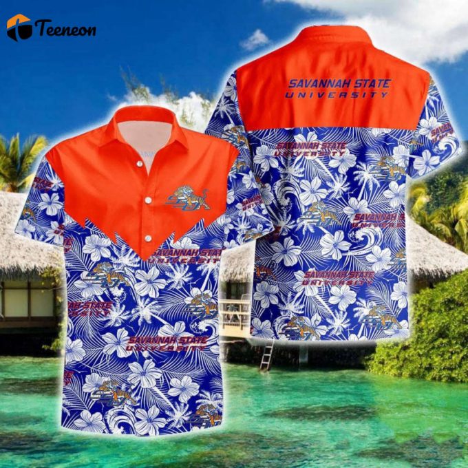 Savannah State Tigers Hawaii Shirt, Best Gift For Men And Women 1